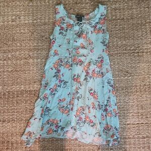 Paper Doll Green Sleeveless Scoop Neck Sundress